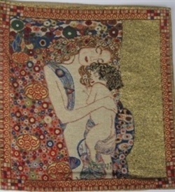 58778 Klimt Moeder met kind